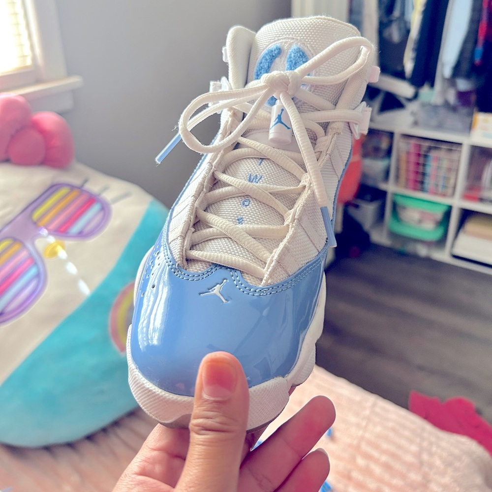 Blue 6 ring Jordan’s